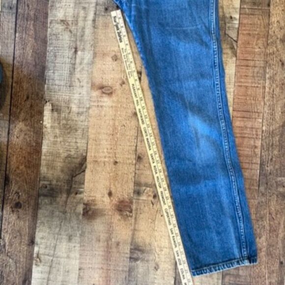 New York Jean Co Vintage Jeans High Rise Size 7/8 Straight Leg Juniors - Picture 5 of 9